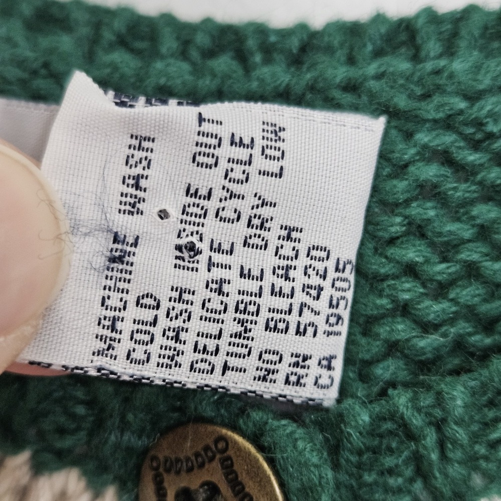 Hartstrings Knit Sweater Vest Kid Sz 5‎ Christmas Holiday Bells Vintage NEW - Picture 4 of 10